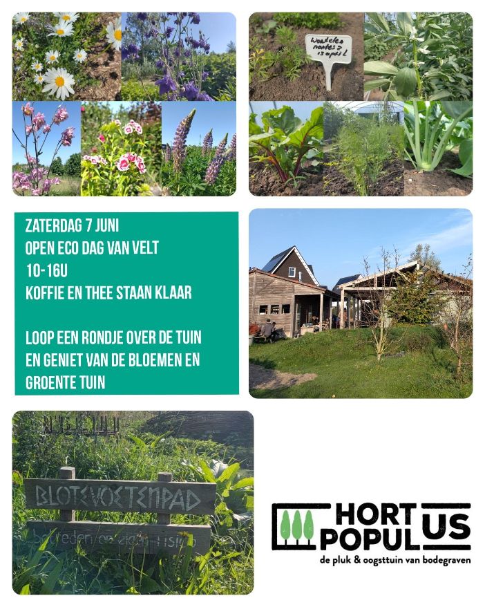 Open dag bij Hortus Populus tijdens ECO-tuindagen VELT