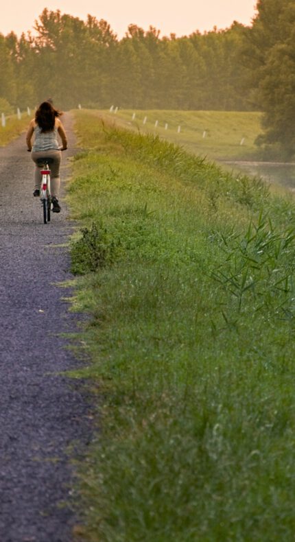 Natuurlijke fietstocht naar het Bentwoud, Boskoop