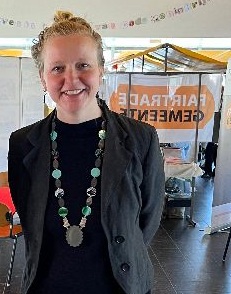 Lintje voor klimaatburgemeester Martha Stroo tijdens klimaatweek 2025