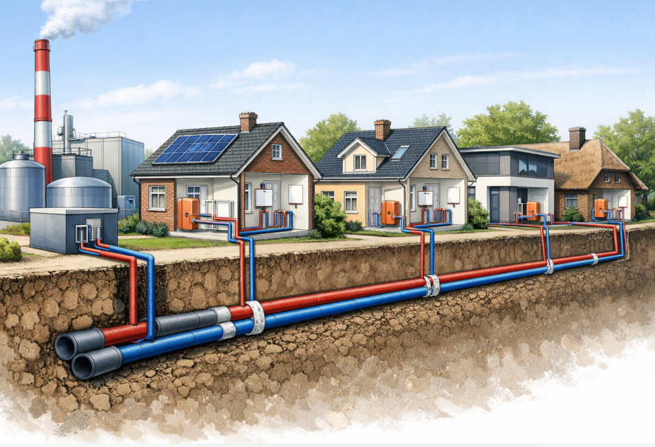 Warmtenetten versnellen duurzame woningbouw in het Groene Hart