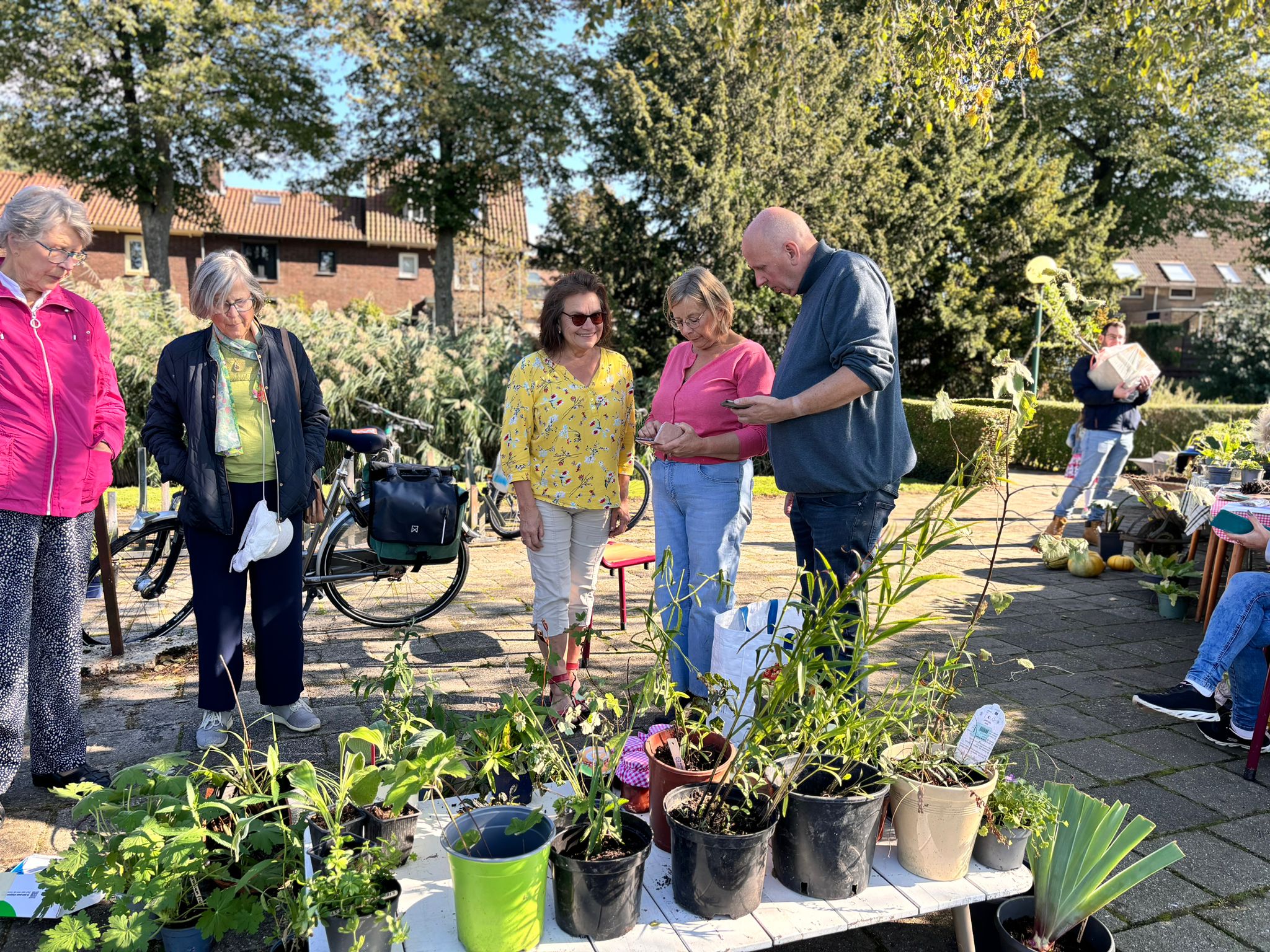 Buurtgroenmarktjes in de Krimpenerwaard