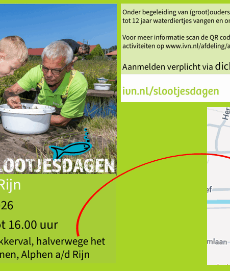 Jeugdactiviteit: Slootjesdag (4 t/m 12 jaar)