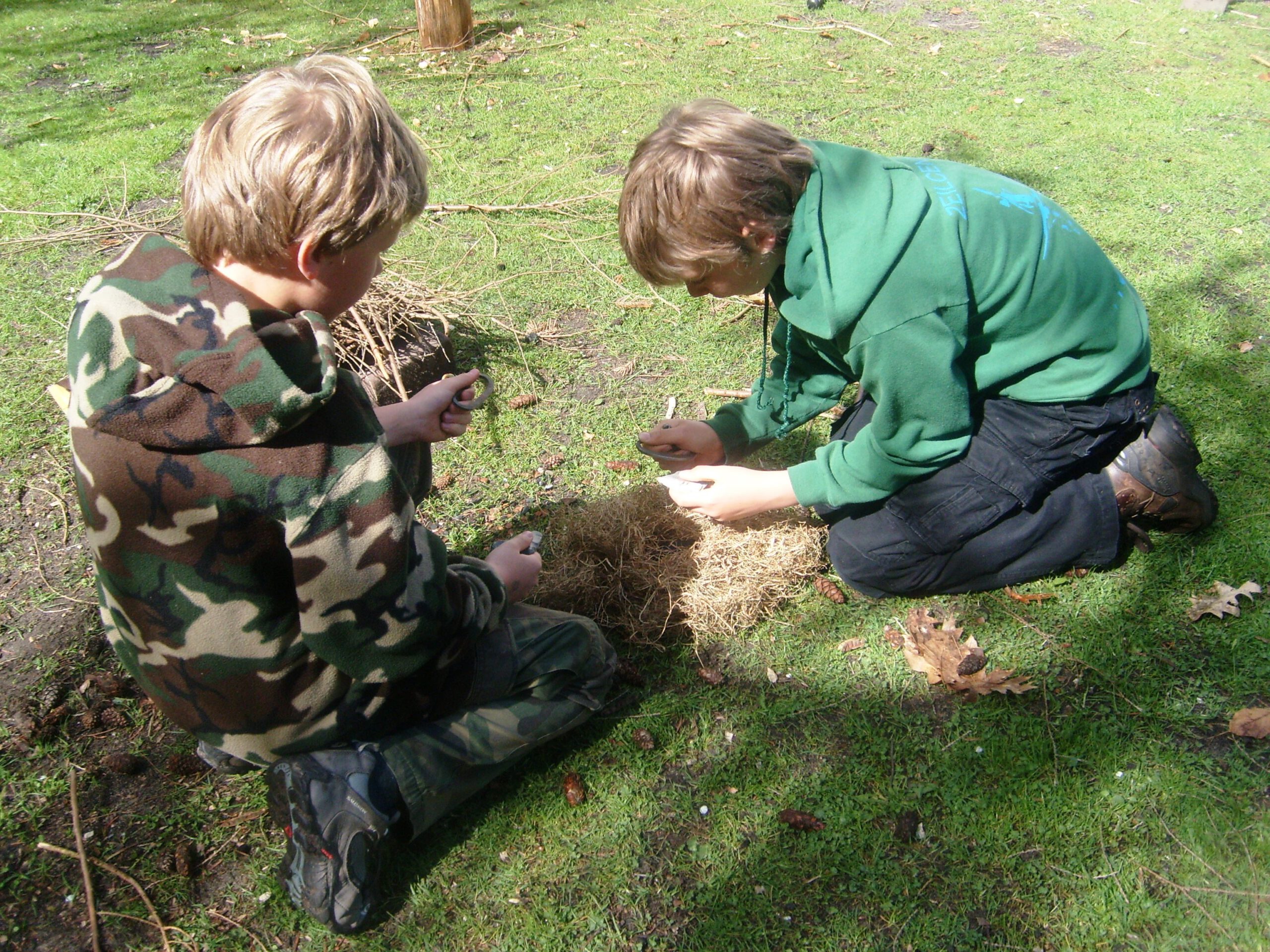 Op expeditie in Natuurspeeltuin Landgoed Bredius Deel 3